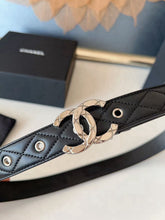 Load image into Gallery viewer, BL269 CHANEL Classic CC Belt in Soft Lambskin / 3.0 cm
