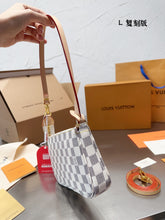 Load image into Gallery viewer, LB838 Damier Azur Pochette / 9x5.1x1.2inch
