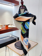 Load image into Gallery viewer, CLTH343 CC Square Scarf / 90x90cm(35.4x35.4inch)
