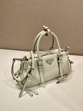 Load image into Gallery viewer, PD406 PRADA Bonnie Mini Leather Bag / HIGHEST QUALITY VERSION  / 24 x 14 x 9 cm
