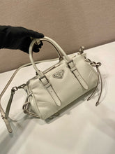 Load image into Gallery viewer, PD406 PRADA Bonnie Mini Leather Bag / HIGHEST QUALITY VERSION  / 24 x 14 x 9 cm
