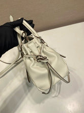 Load image into Gallery viewer, PD406 PRADA Bonnie Mini Leather Bag / HIGHEST QUALITY VERSION  / 24 x 14 x 9 cm
