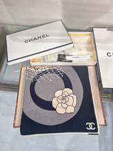 Load image into Gallery viewer, CLTH344 CC Square Cashmere Scarf / 140x140cm(55.1x55.1in)
