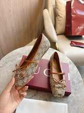Load image into Gallery viewer, SE1738 Women's GG Crystal Gucci Horsebit Ballet Flat / Size5-11
