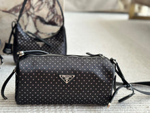 Load image into Gallery viewer, PD342 Re-Nylon Bag with Studs / 10.6x5.1inch
