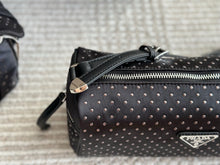 Load image into Gallery viewer, PD342 Re-Nylon Bag with Studs / 10.6x5.1inch
