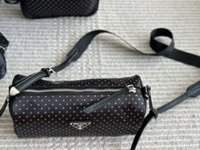 Load image into Gallery viewer, PD342 Re-Nylon Bag with Studs / 10.6x5.1inch
