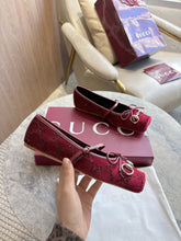Load image into Gallery viewer, SE1739 Women's Gucci Horsebit Ballet Flat / Size5-11
