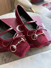 Load image into Gallery viewer, SE1739 Women's Gucci Horsebit Ballet Flat / Size5-11
