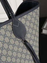 Load image into Gallery viewer, GC717 Gucci Totissima Large Reversible Tote Bag / 11&quot;W x 10.6&quot;H x 10.6&quot;D

