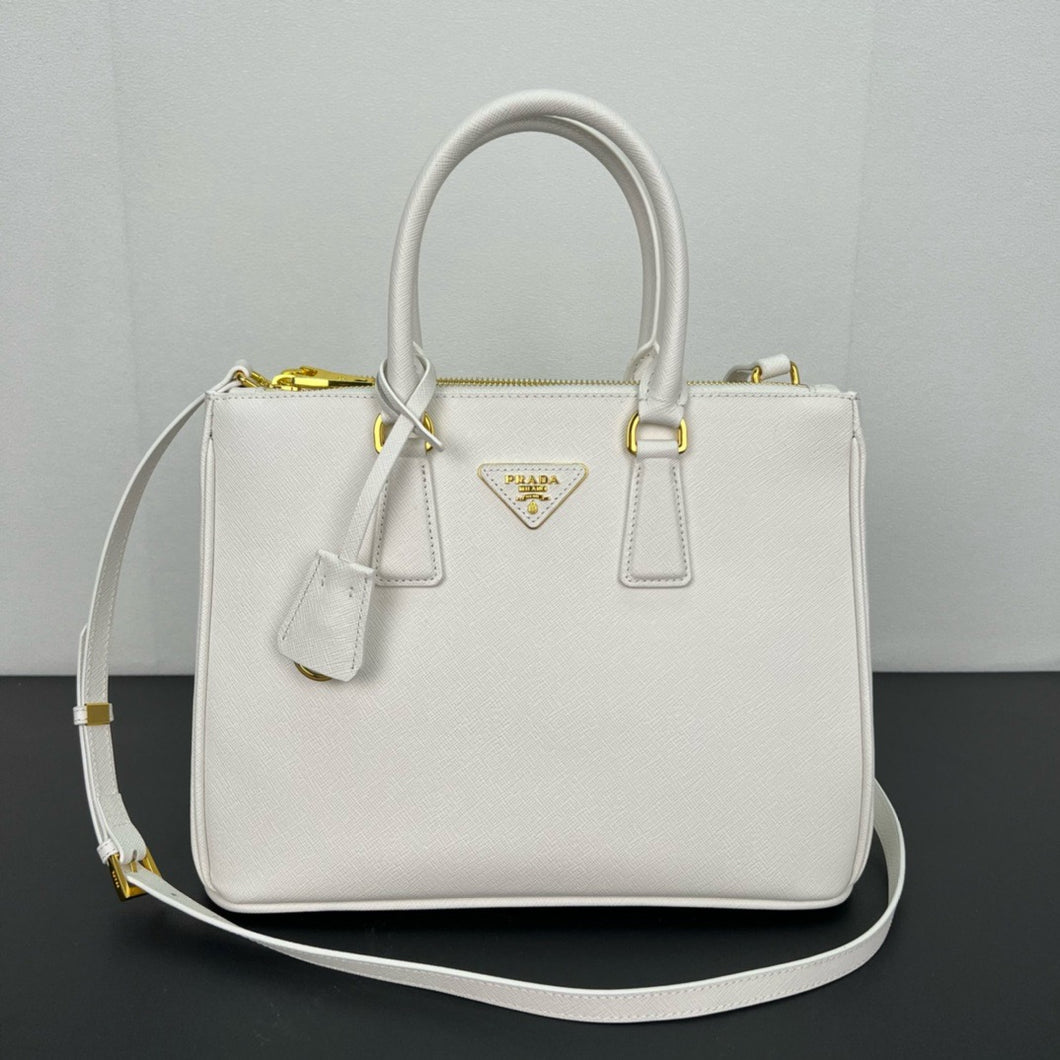 PD327 Large Prada Galleria Saffiano Leather Bag / HIGHEST QUALITY VERSION / 12.6x9.4x5.5inch