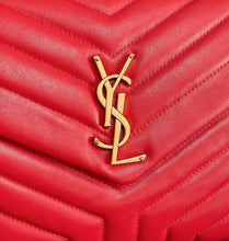 Load image into Gallery viewer, YSK267 Medium Loulou in Quilted Leather / HIGHEST QUALITY VERSION / 12.5 x 8.6 x 3.5 INCHES
