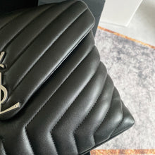 Load image into Gallery viewer, YSK272 Medium Loulou in Quilted Leather / HIGHEST QUALITY VERSION / 12.5 x 8.6 x 3.5 INCHES
