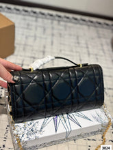 Load image into Gallery viewer, DR519 Miss Caro Top Handle Pouch / 9.5x4.5x5inches
