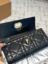 Load image into Gallery viewer, DR519 Miss Caro Top Handle Pouch / 9.5x4.5x5inches
