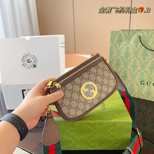 GC565 Gucci Blondie GG mini bag / 7.9"W x 5.1"H x 1"D