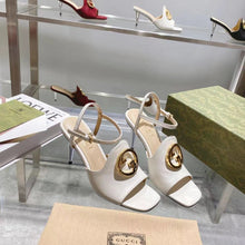 Load image into Gallery viewer, SE1082 Gucci Blondie Heeled Sandal / Size5-11
