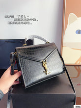 Load image into Gallery viewer, YSK369 CASSANDRA Medium Top Handle Bag / 9.6 x 7.8 x 4.5 INCHES
