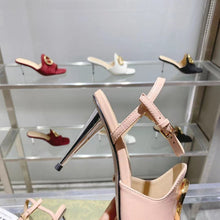 Load image into Gallery viewer, SE1080 Gucci Blondie Heeled Sandal / Size5-11
