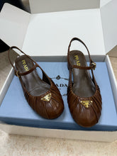 Load image into Gallery viewer, SE1741 Prada Nappa Leather Ballerinas / Size5-11
