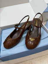 Load image into Gallery viewer, SE1741 Prada Nappa Leather Ballerinas / Size5-11
