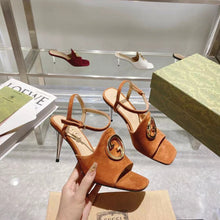 Load image into Gallery viewer, SE1080 Gucci Blondie Heeled Sandal / Size5-11
