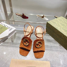 Load image into Gallery viewer, SE1082 Gucci Blondie Heeled Sandal / Size5-11
