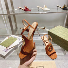 Load image into Gallery viewer, SE1082 Gucci Blondie Heeled Sandal / Size5-11
