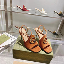 Load image into Gallery viewer, SE1082 Gucci Blondie Heeled Sandal / Size5-11
