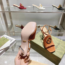 Load image into Gallery viewer, SE1082 Gucci Blondie Heeled Sandal / Size5-11
