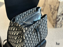 Load image into Gallery viewer, MBG075 Saddle Backpack with Flap / 10.5x16x5.5inches
