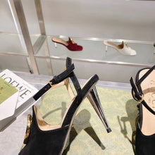 Load image into Gallery viewer, SE1083 Gucci Blondie Heeled Sandal / Size5-11
