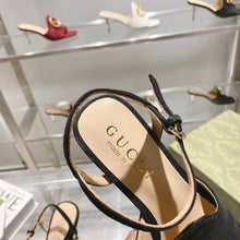 Load image into Gallery viewer, SE1083 Gucci Blondie Heeled Sandal / Size5-11
