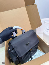 Load image into Gallery viewer, PD407 Prada Re-Nylon Soft Backpack / 29×40×15 cm
