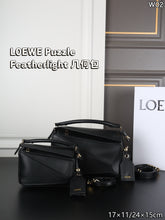 Load image into Gallery viewer, LWE054 LOEWE Puzzle Featherlight Geometric Bag / M 24×15 cm | S 17×11 cm
