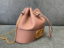 Load image into Gallery viewer, VLTN090 Mini Bucket Bag / W7.8xH6.6xD3.3 in / HIGHEST QUALITY VERSION

