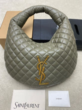 Load image into Gallery viewer, YSK441 ICARE Hobo in Quilted Nappa / 11.8–18.5" x 12" x 0.8–4.7" / HIGHEST QUALITY VERSION
