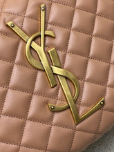 Load image into Gallery viewer, YSK439 ICARE Hobo in Quilted Nappa / 11.8–18.5" x 12" x 0.8–4.7" / HIGHEST QUALITY VERSION
