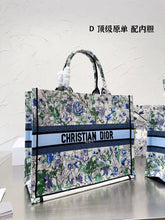 Load image into Gallery viewer, DR306 Medium/Large Dior Book Tote
