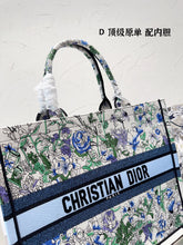 Load image into Gallery viewer, DR306 Medium/Large Dior Book Tote
