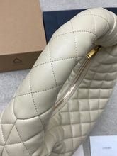 Load image into Gallery viewer, YSK440 ICARE Hobo in Quilted Nappa / 11.8–18.5" x 12" x 0.8–4.7" / HIGHEST QUALITY VERSION
