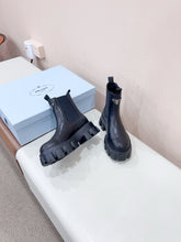 Load image into Gallery viewer, SE1514 PRADA Monolith Brushed Leather Chelsea Boots / Size5-10
