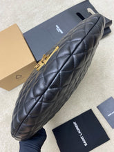 Load image into Gallery viewer, YSK442 ICARE Hobo in Quilted Nappa / 11.8–18.5" x 12" x 0.8–4.7" / HIGHEST QUALITY VERSION
