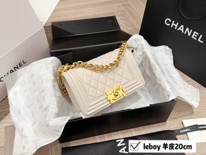 CC894 Small BOY CC Handbag / 4.7 × 8 × 3.3 in