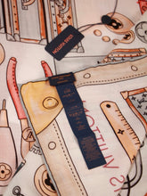 Load image into Gallery viewer, JW1437 LV x Takashi Murakami Monogram Multicolor Velvet-Blend Shawl / 135×135 cm
