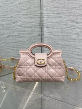 Load image into Gallery viewer, DR586 Dior Jolie Top Handle Mini Bag /  7.5x5x3.5inches / HIGHEST QUALITY VERSION
