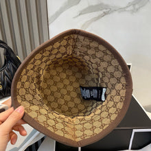 Load image into Gallery viewer, JW992 GG Cotton Bucket Hat
