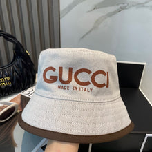 Load image into Gallery viewer, JW992 GG Cotton Bucket Hat
