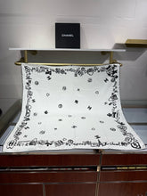 Load image into Gallery viewer, CLTH452 Chanel Square Scarf / 35.4 x 35.4in
