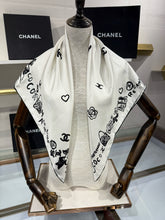Load image into Gallery viewer, CLTH452 Chanel Square Scarf / 35.4 x 35.4in
